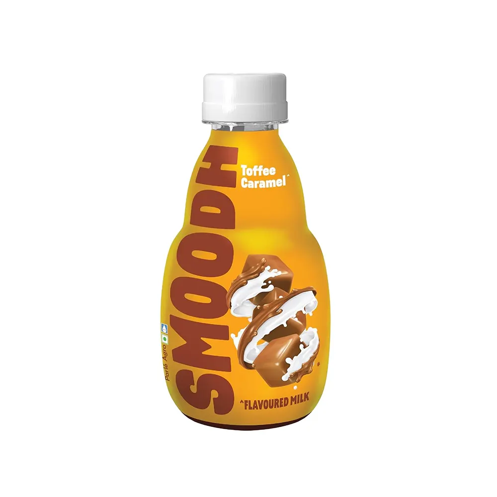 Parle Agro Smoodh Toffee Caramel Flavoured Milk 150Ml