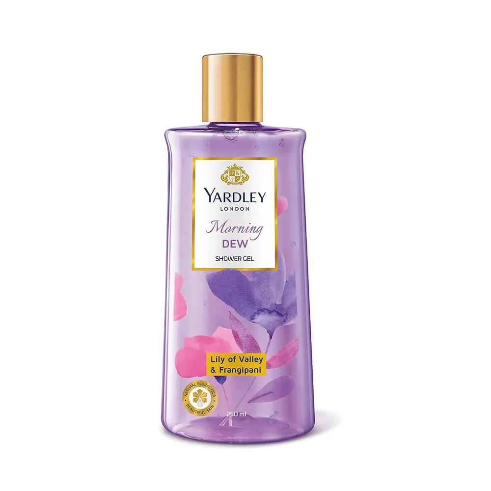 Yardley London Morning Dew Shower Gel Lily Of Valley And Frangipani 180Ml