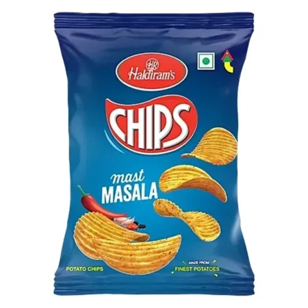 HALDIRAM'S CHIPS MAST MASALA POTATO CHIPS 60G