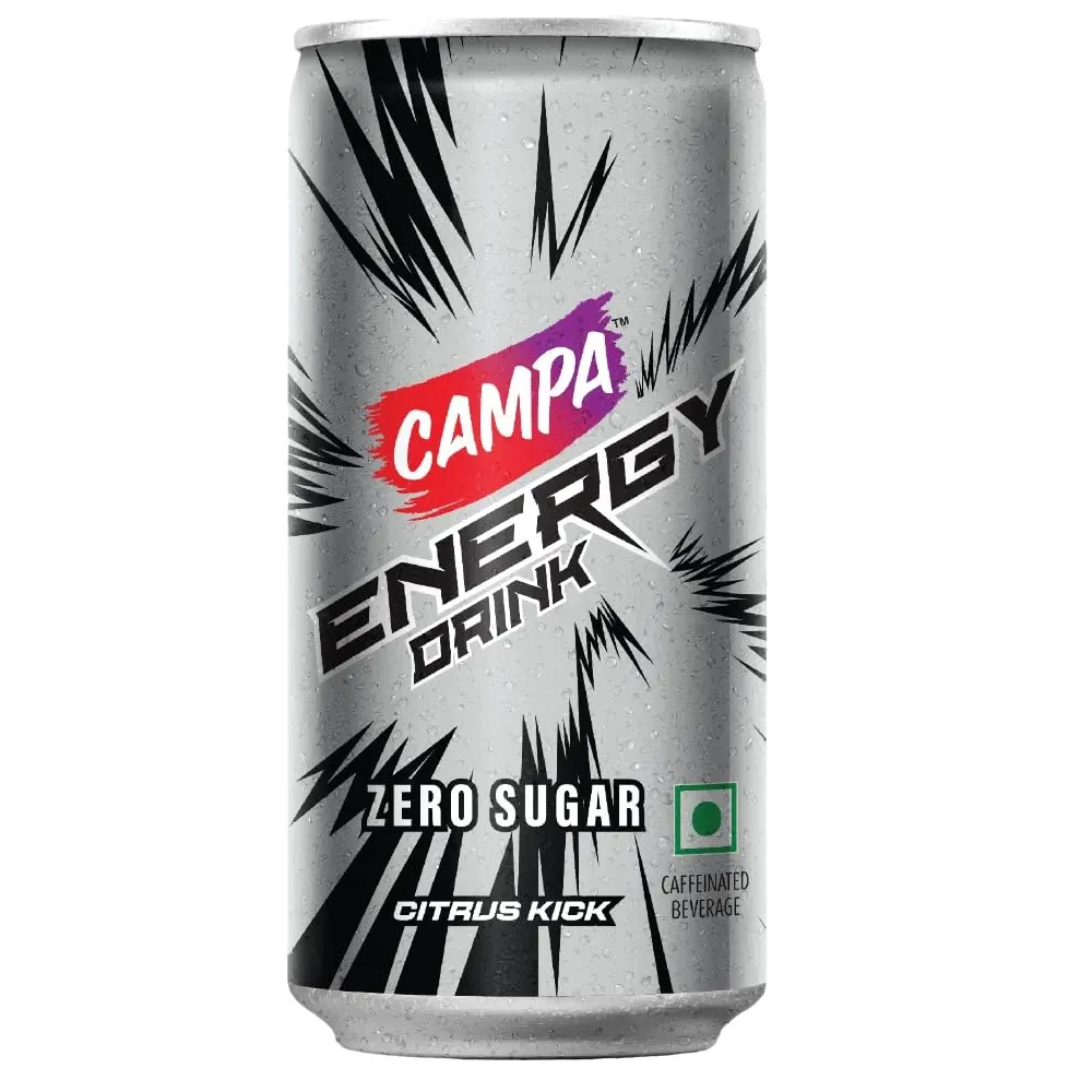 Campa Zero Sugar Energy Drink Citrus Kick