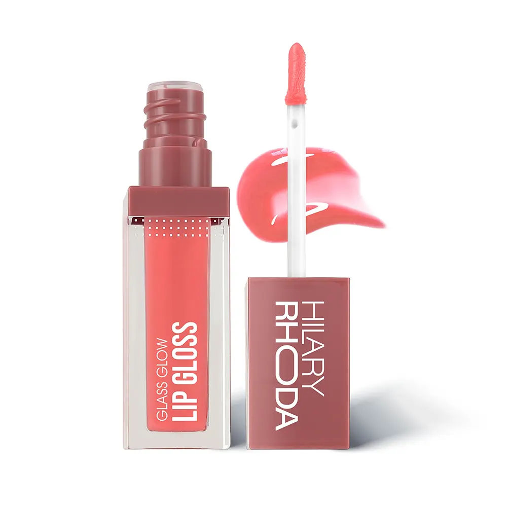 Hilary Rhoda Glass Glow Lip Glows 02 Peach Me 5Ml