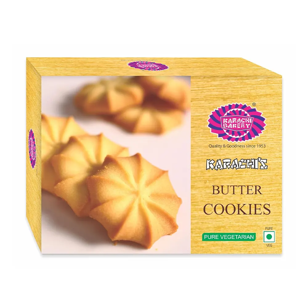 Karachi Bakery Karachis Butter Cookies Pure Vegetarian 200G