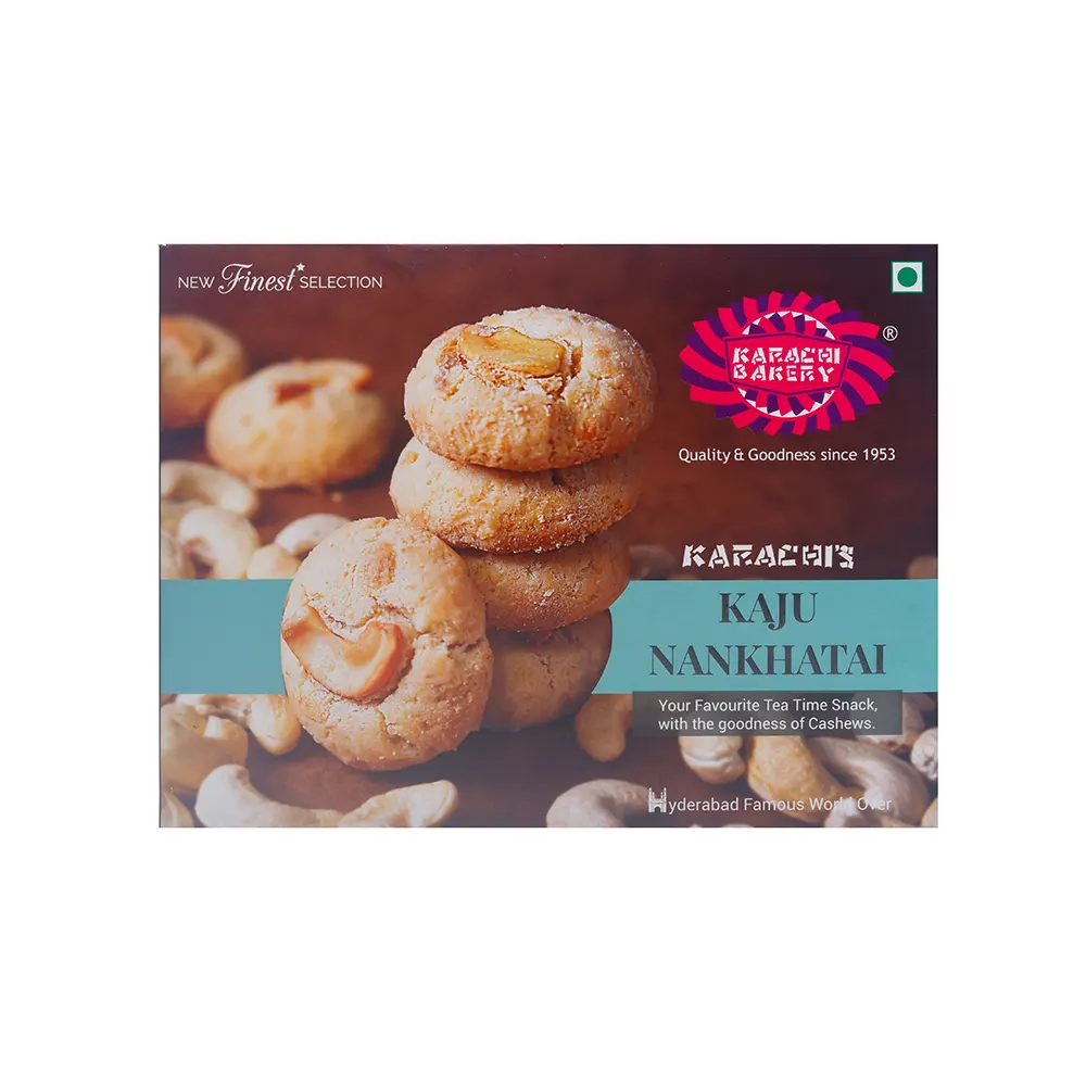 Karachi Bakery Karachis Kaju Nankhatai Pure Vegetarian 200G