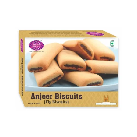 Karachi Bakery Anjeer Biscuits Fig Biscuits Pure Veg 200G