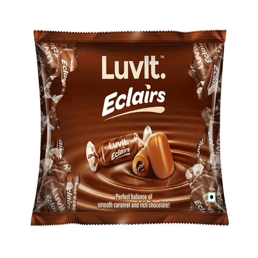 Luvit Eclairs Rich And Softer Perfect Balance Of Smooth And Rich Chocolate 40 * 3.5G