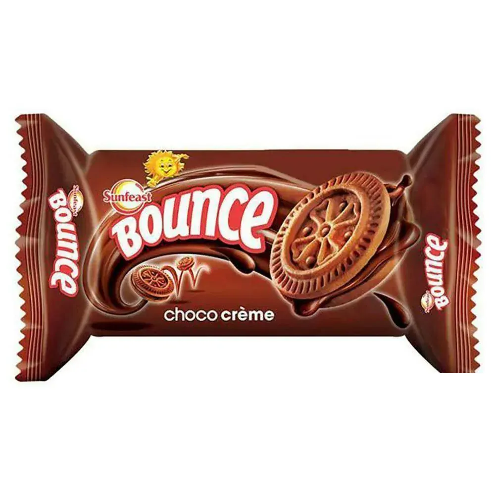 Itc Sunfeast Bounce Choco Creme Biscuits 58G