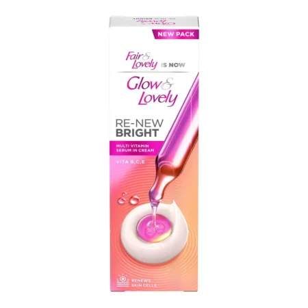 Glow & Lovely Re New Bright Avanced Multi Vitamin Serum In Cream Vita B C E 80G