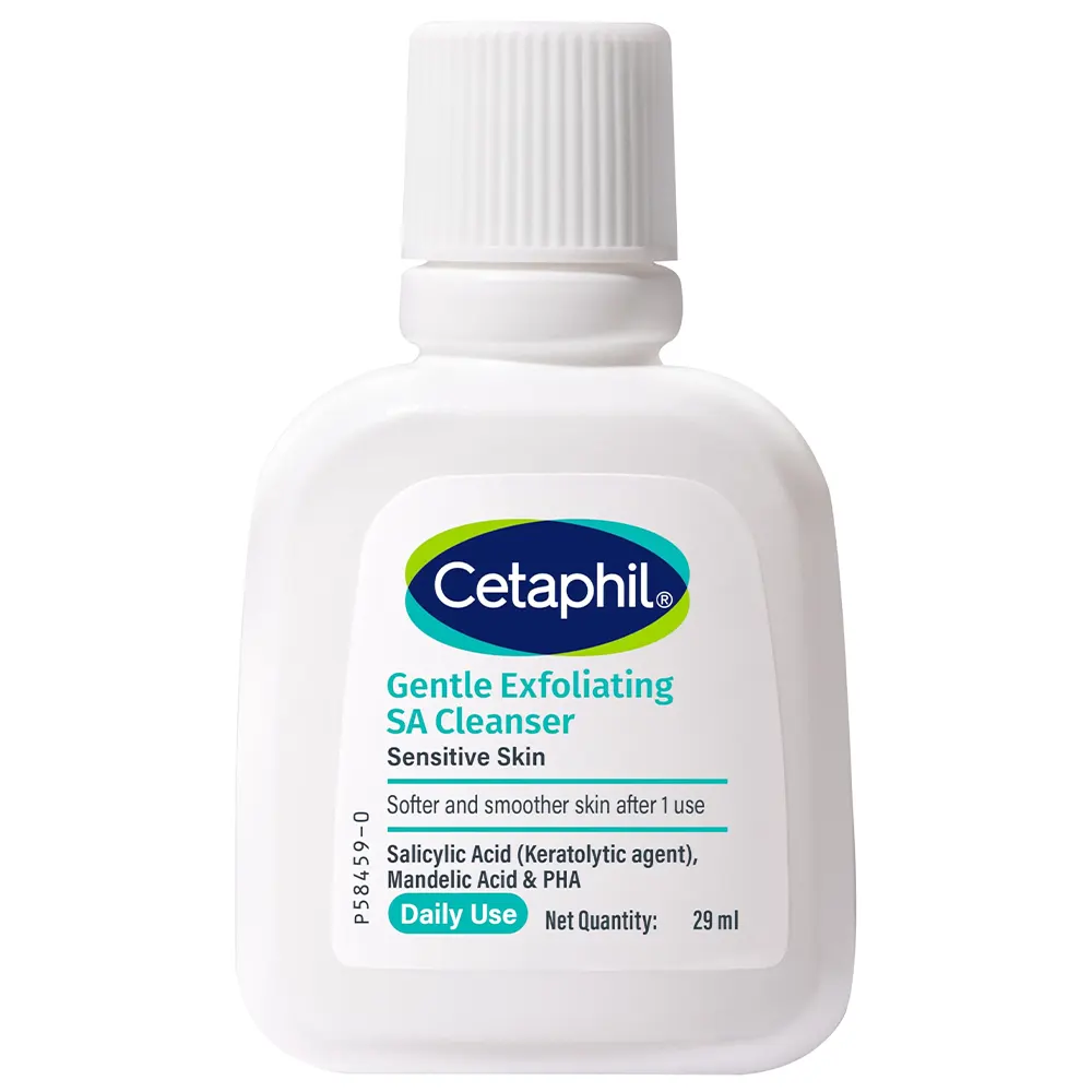 Cetaphil Gentle Exfoliating SA Cleanser Sensitive Skin 29Ml