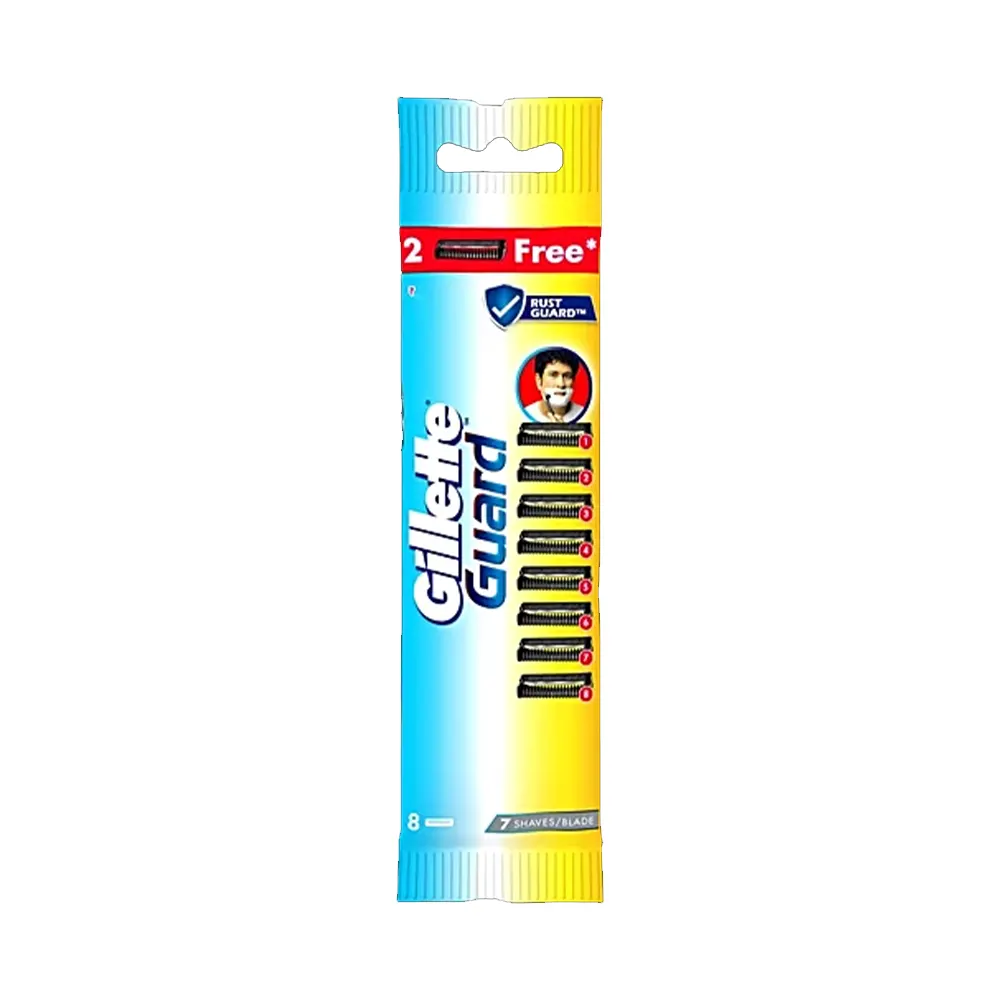 Gillette Guard Rust Guard Cartridges 7 + 1 Free