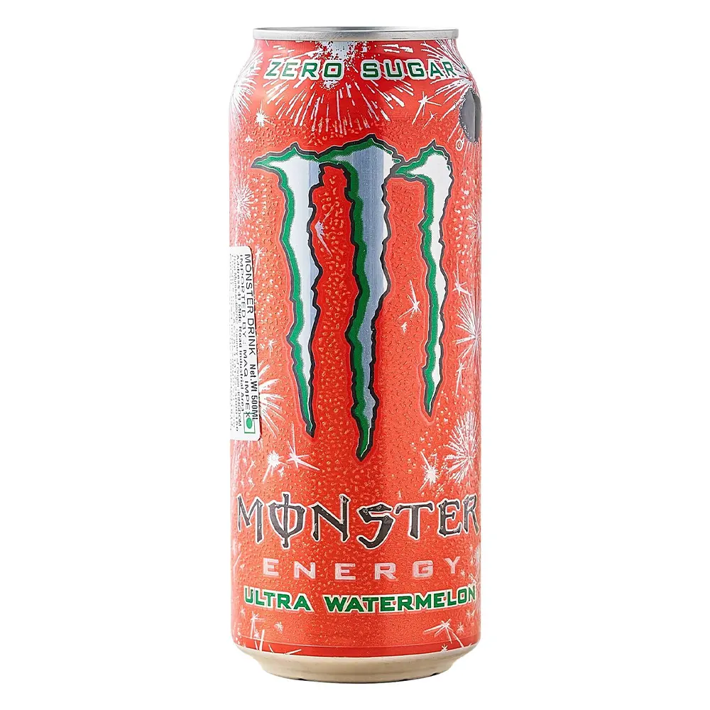 Monster Energy Ultra Watermelon Flavoured High Caffine Content 500Ml