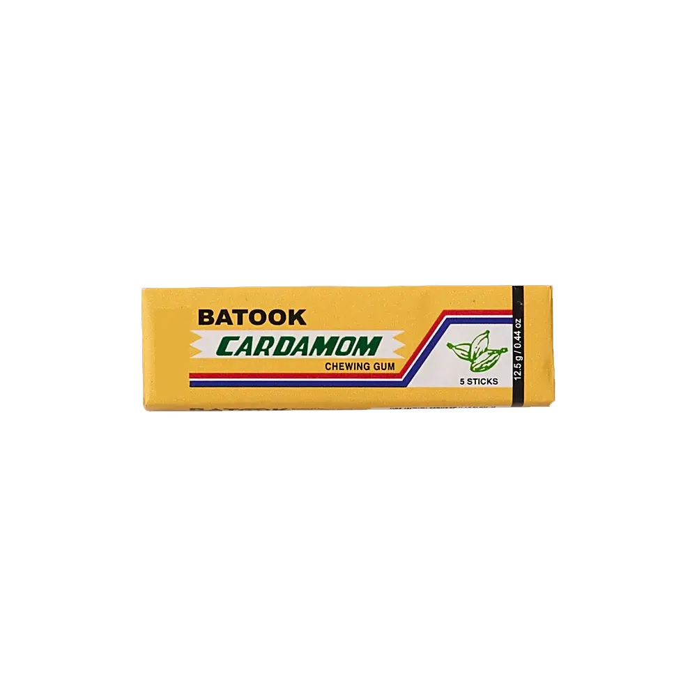 Batook Cardamom Chewing Gum 5 Sticks 12.5G