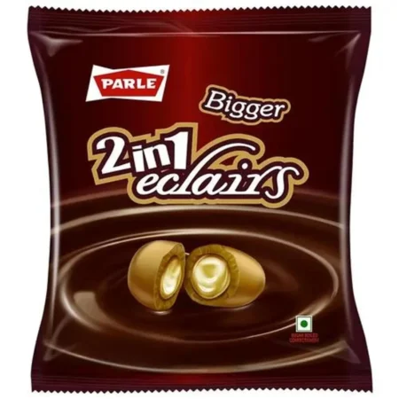 Parle 2 In 1 Eclairs Choco Hazelnut 275G