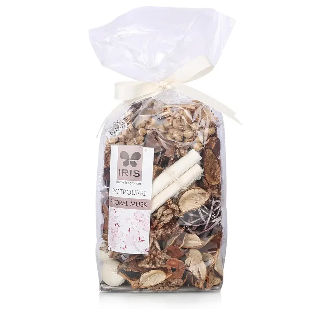 Iris Home Fragrances Potpourri Floral Musk Calm Balance Decorative 140G