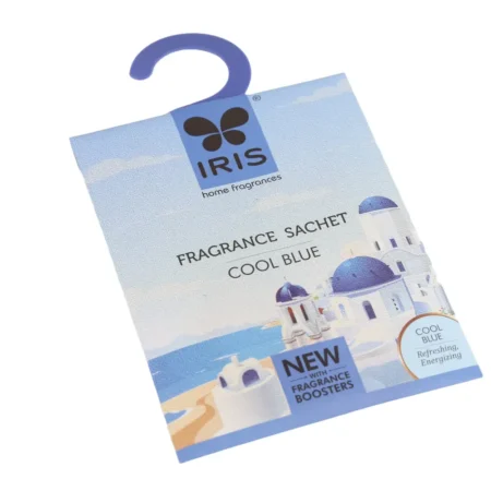 Iris Home Fragrances Cool Bleu Refreshing Energizing Fragrance Sachet 10G