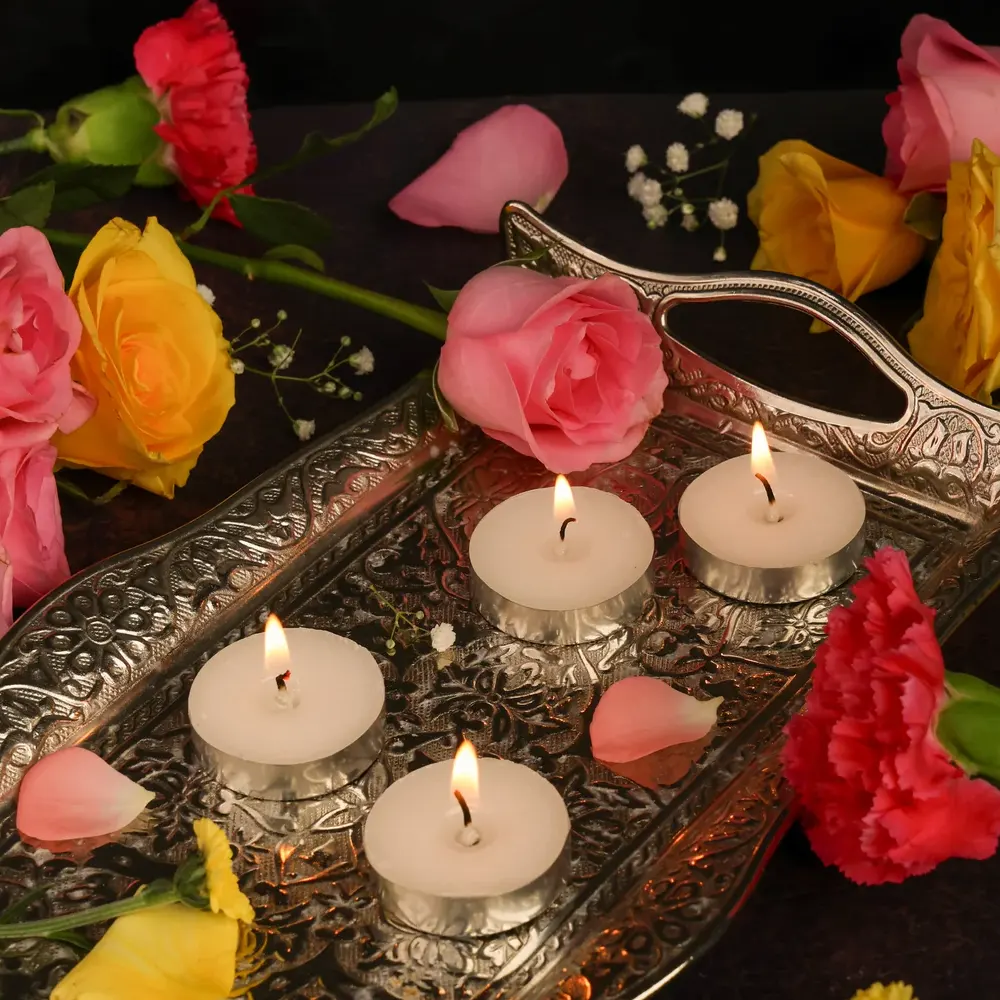 Iris Home Fragrances Tealights Unscented 30N * 9G