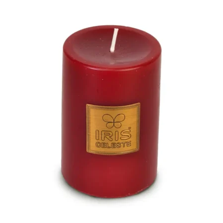 Iris Celeste Aroma Candle Pillar Candle Rose Gold Comfort Elegance And Warmth 360G