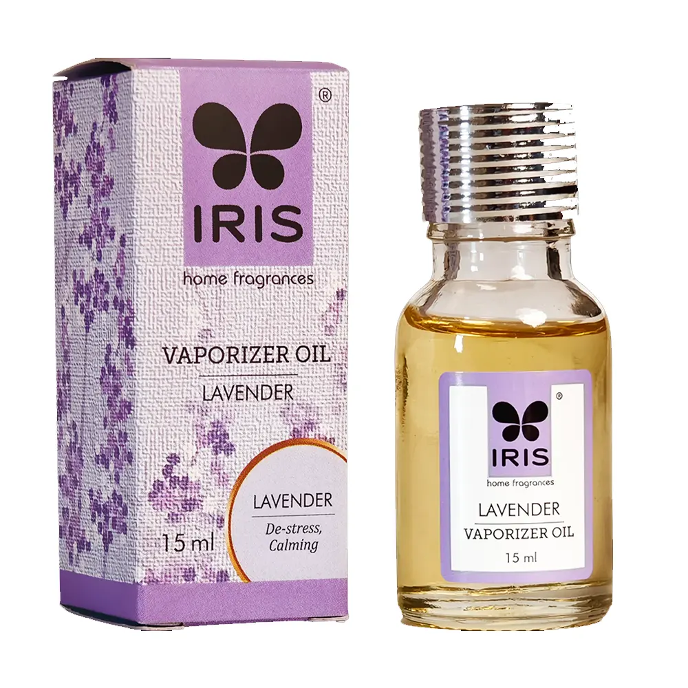Iris Home Fragrances Vaporizer Oil Amber Lavender De Stress Calming 15Ml