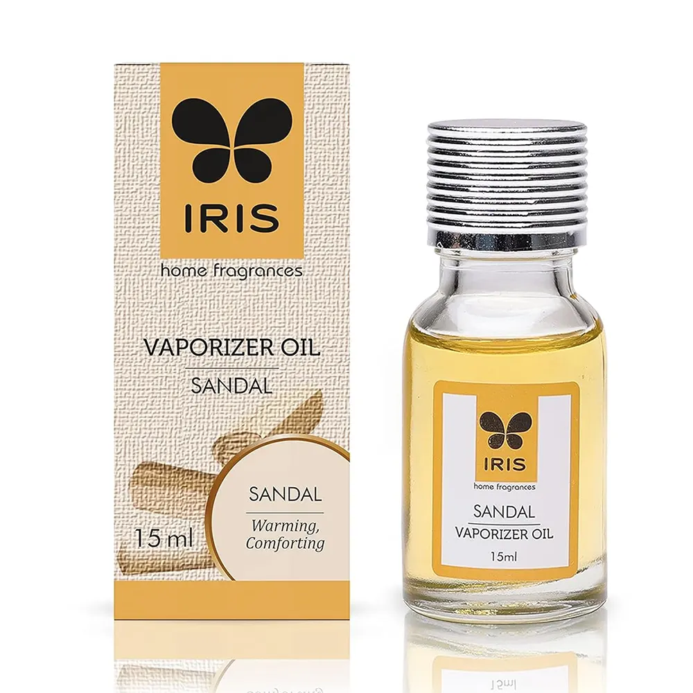 Iris Home Fragrances Vaporizer Oil Sandal Warming Comforting 15Ml