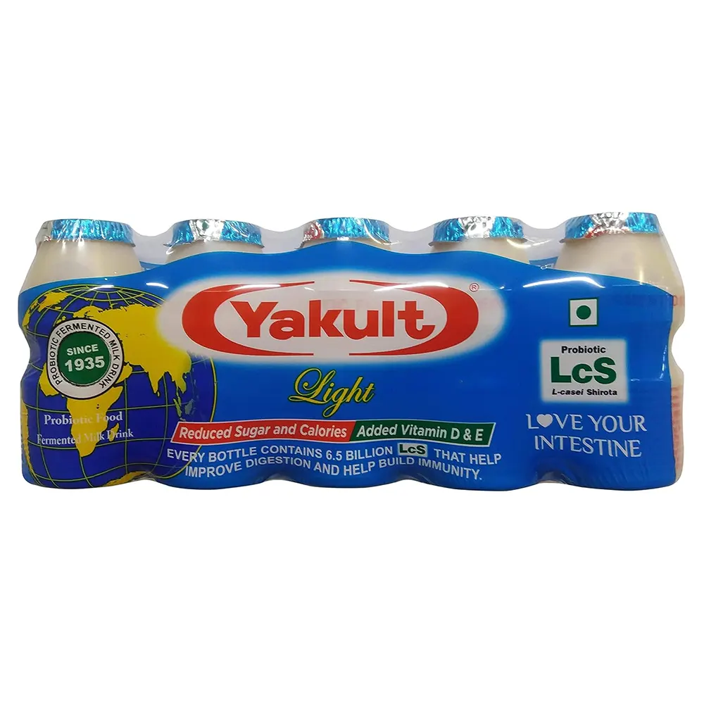 YAKULT LIGHT PROBIOTIC FOOD FERMENTED MILK DRINK 325ML