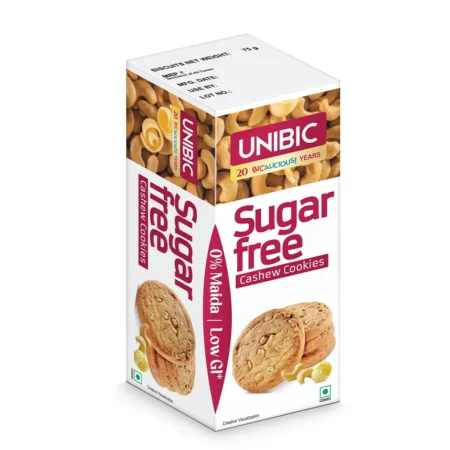 Unibic Sugar Free Cashew Cookies 67.5G