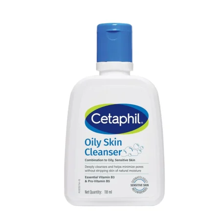 CETAPHIL OILY SKIN CLEANSER 118ML