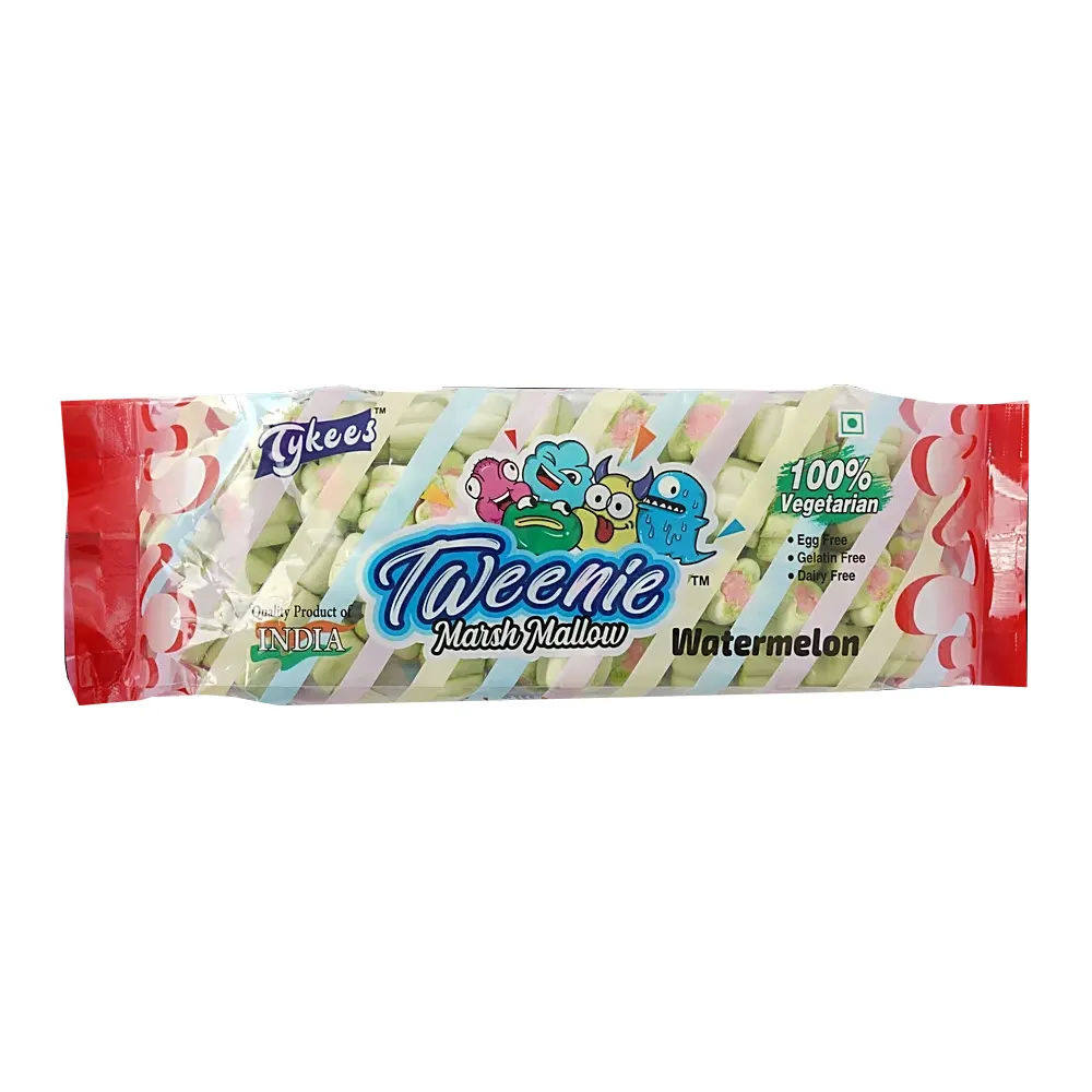 Tykees Tweenie Marsh Mallow Watermelon Flavoured 120G