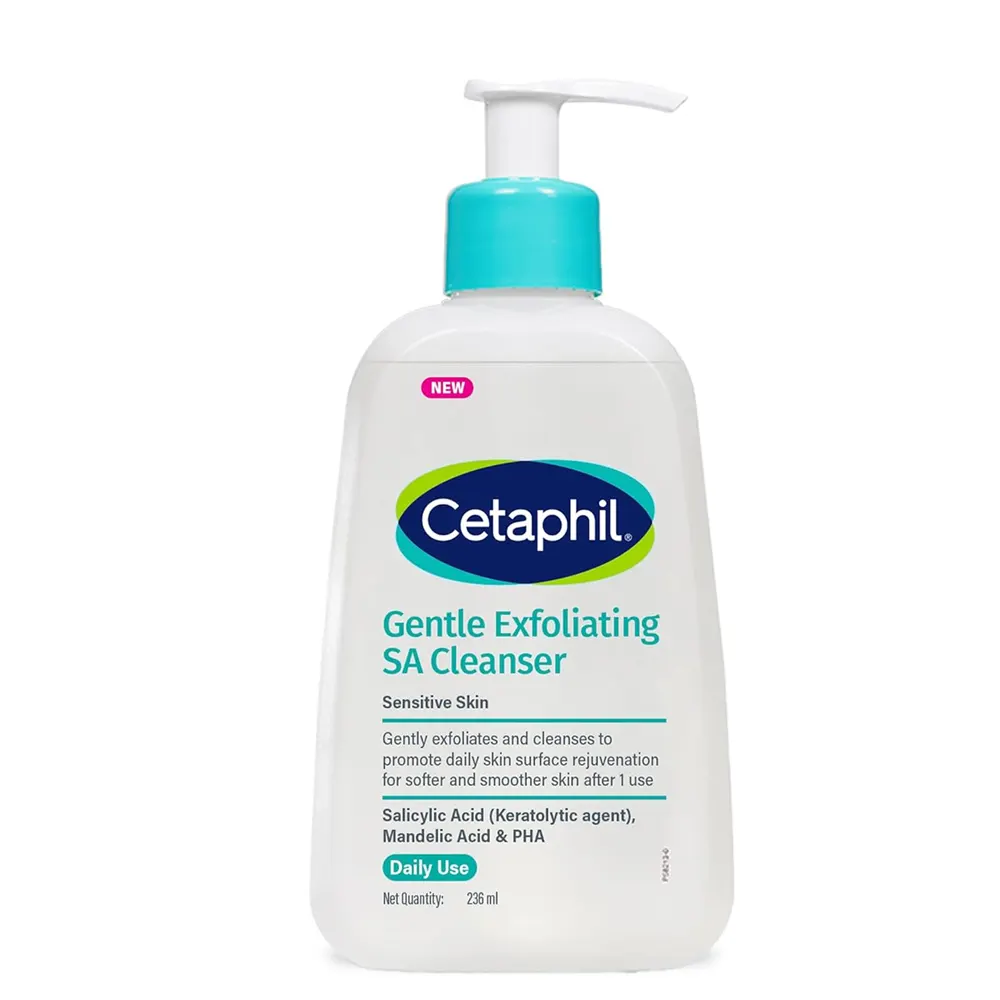 CETAPHIL GENTLE EXFOLIATING SA CLEANSER SENSITIVE SKIN 236ML