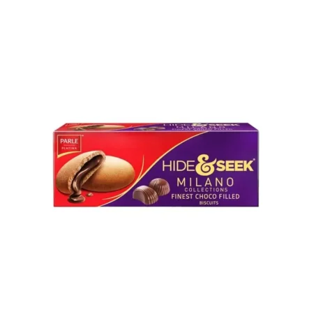 PARLE HIDE AND SEEK MILANO COLLECTIONS FINEST CHOCO FILLED BISCUIT 60G