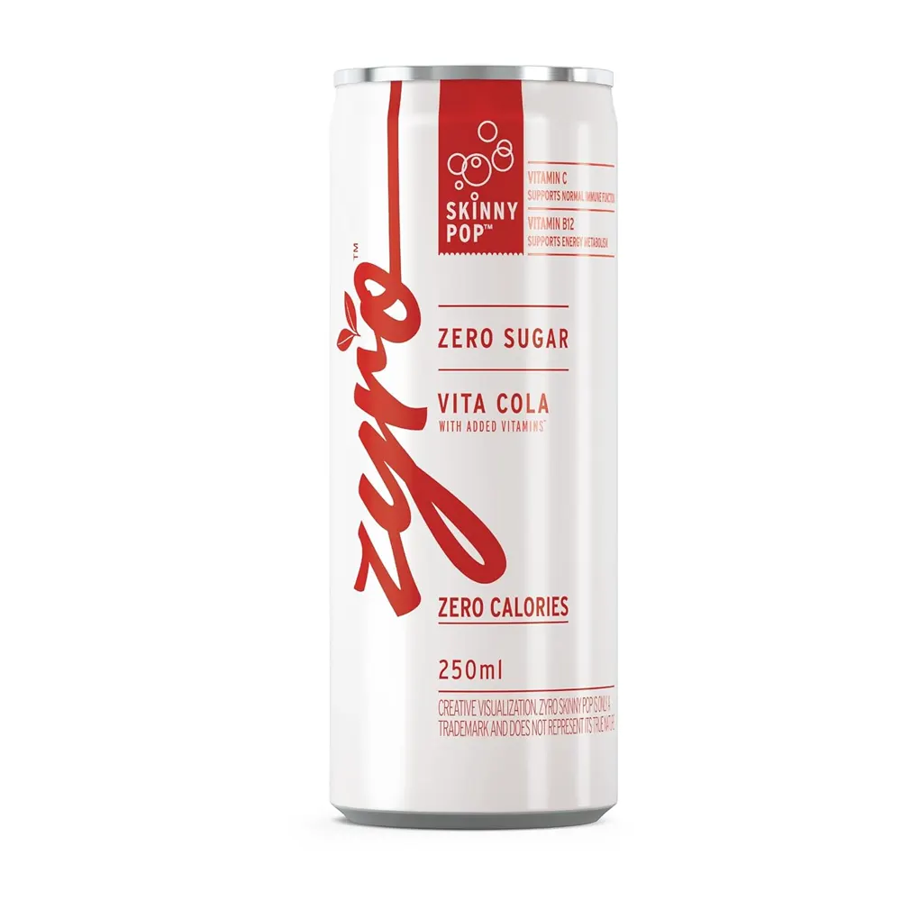 ZYRO SKINNY POP ZERO SUGAR VITA COLA 250ML