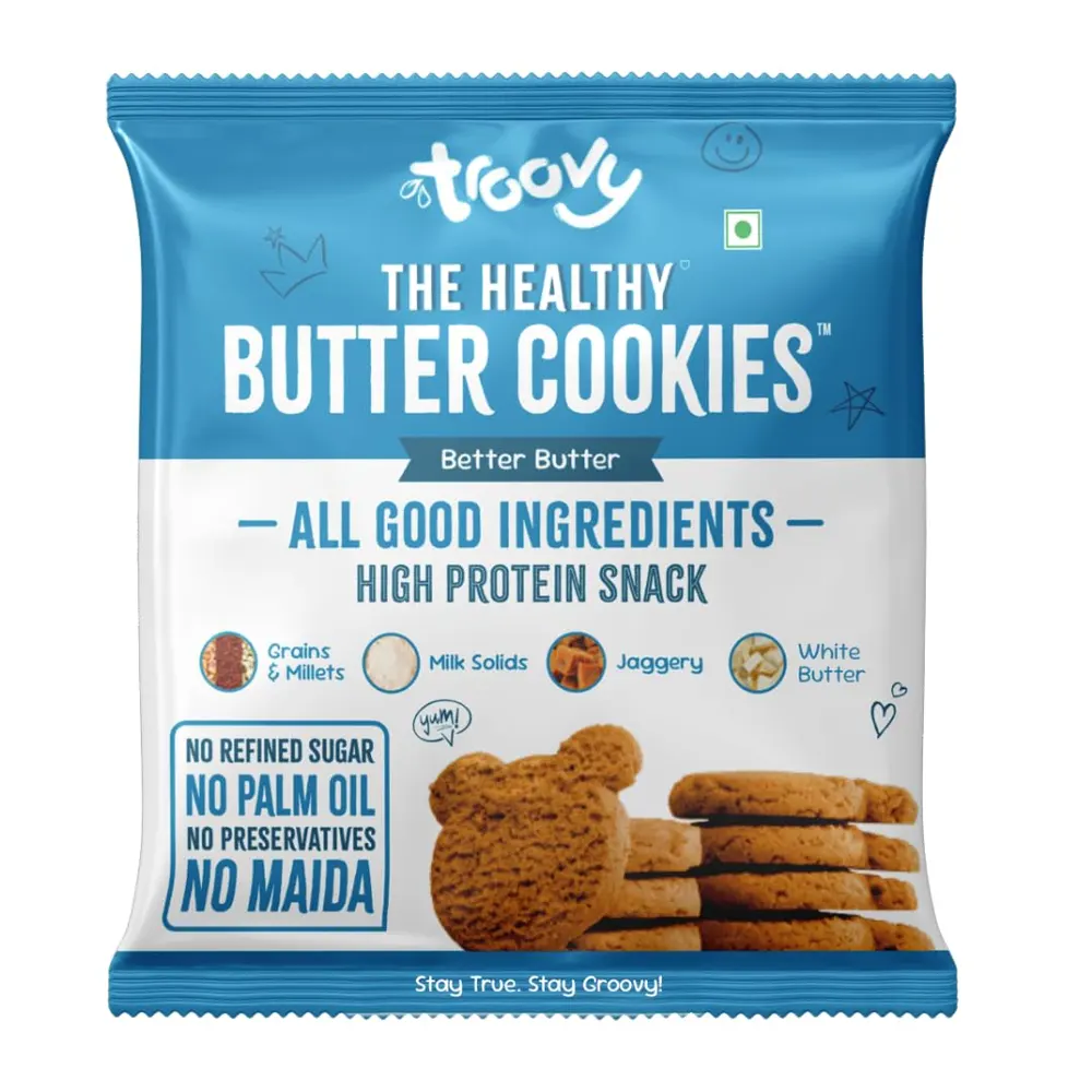 TROOVY THE HEALTHY BUTTER COOKIES 80G